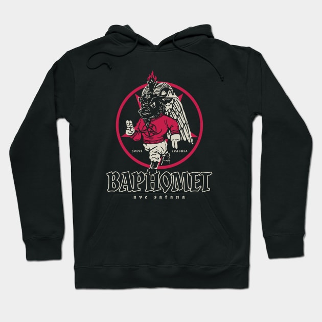 Baphomet Hoodie by Dustin Wyatt Design